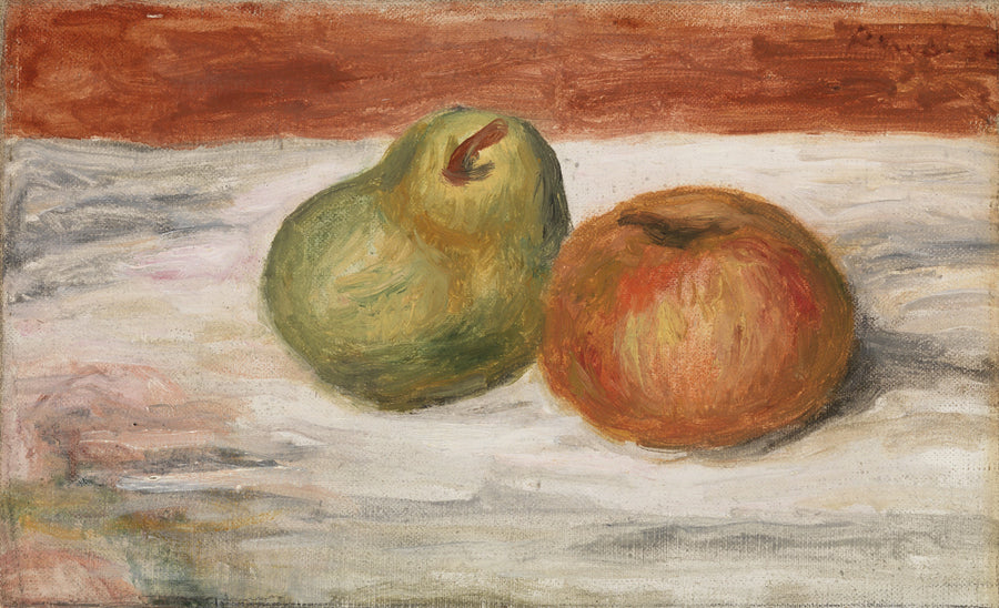 Eple og pære (Eple og pære) - Pierre-Auguste Renoir