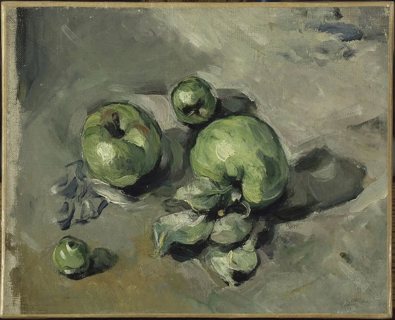 Grønne epler - Paul Cézanne