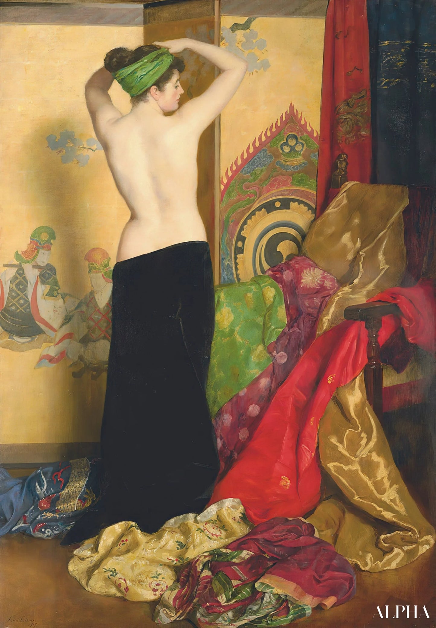 Pomp og forfengelighet - John Collier Reproduksjoner av oljemalerier