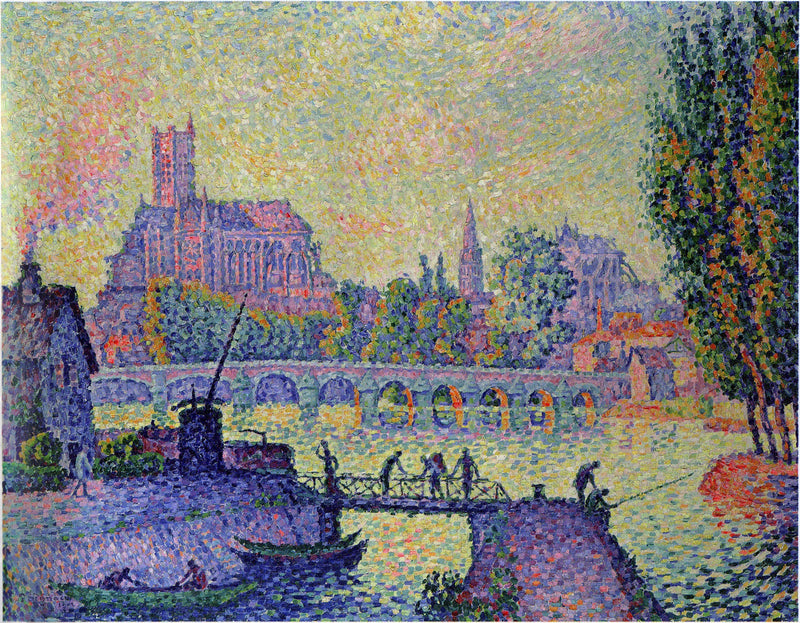 Auxerre-broen - Paul Signac