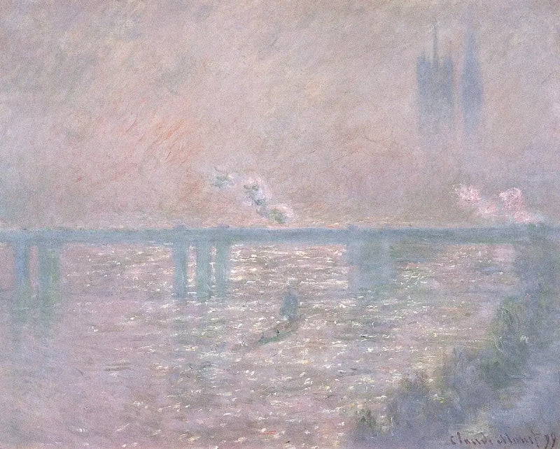 Charing-broen - Claude Monet