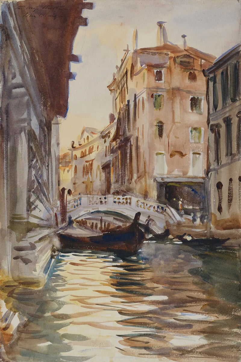 Canonica-broen - John Singer Sargent