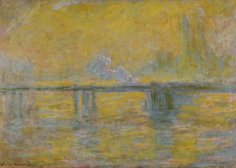 Londonbroen (Charing Cross Bridge, London) - Claude Monet