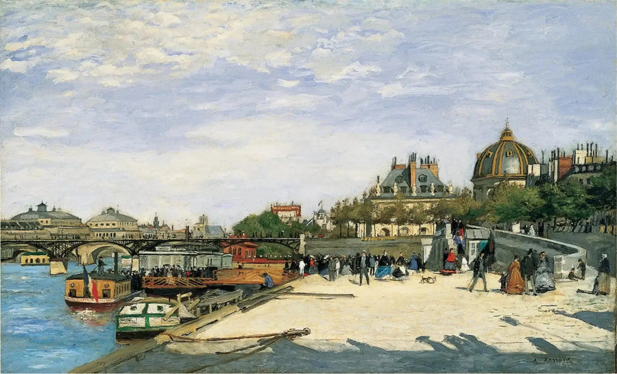 Kunstnerbroen og Instituttet - Pierre-Auguste Renoir