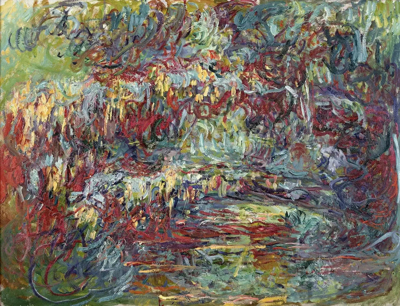 Den japanske broen - Claude Monet
