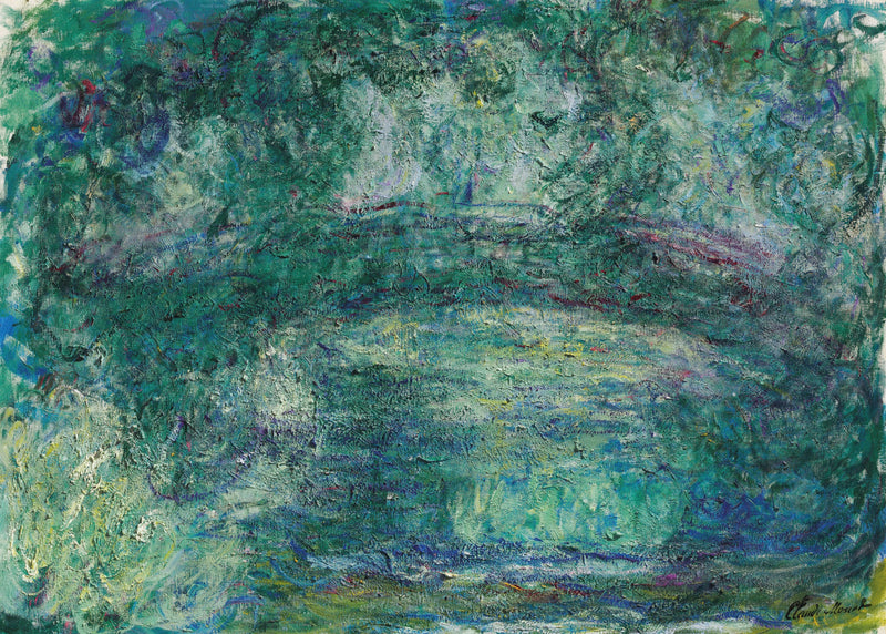 Den japanske broen - Claude Monet