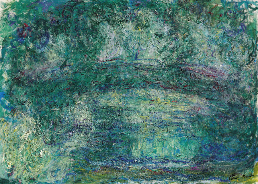 Den japanske broen - Claude Monet