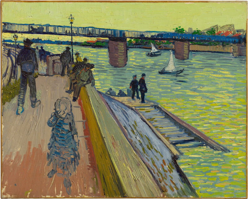 Trinquetaille-broen - Vincent van Gogh