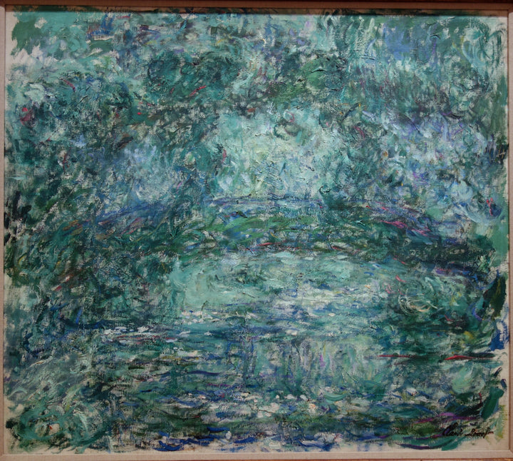 Den japanske broen, Giverny - Claude Monet