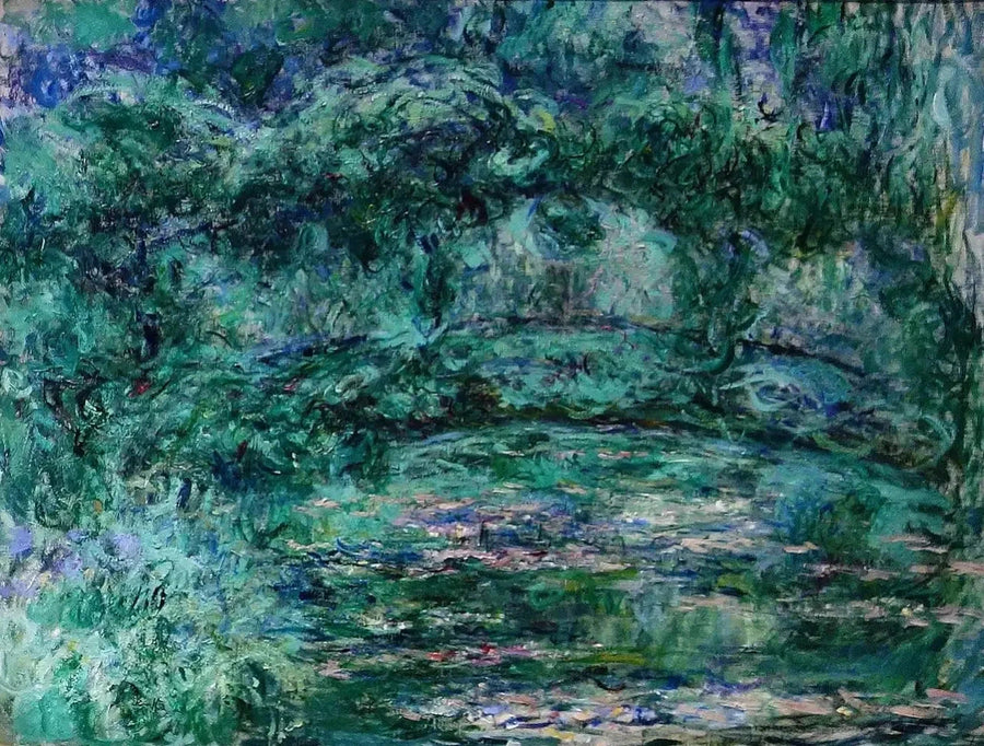Den japanske broen - Claude Monet