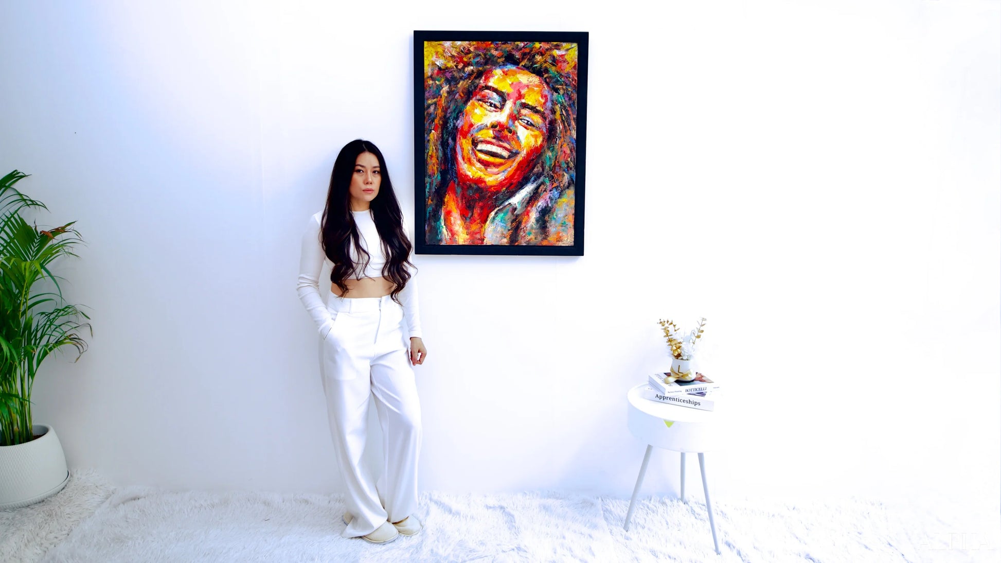 Pop Art Bob Marley - Virod | 60 x 80 cm Reproduksjoner av malerier i oljemaling