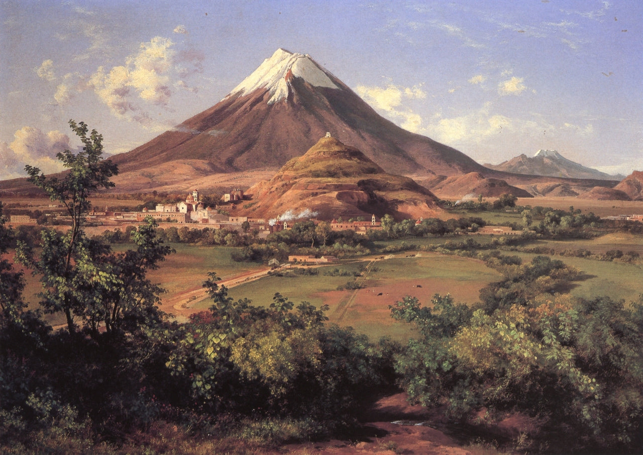 Le Popocatepetl et l'Iztaccíhuatl - José María Velasco
