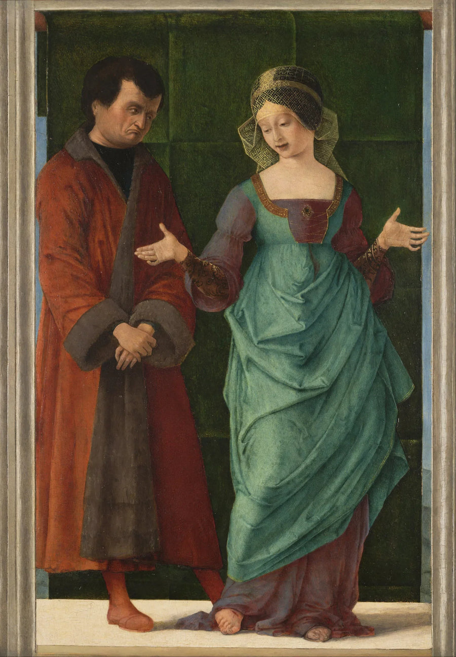 Porcia og Brutus - Ercole de’ Roberti