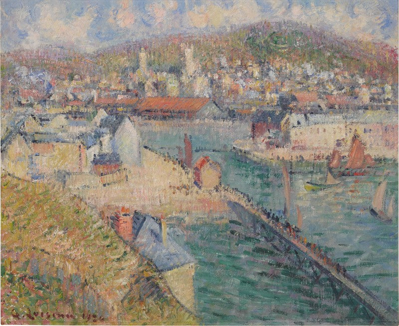Port à Fécamp - Gustave Loiseau - Alpha Reproduction