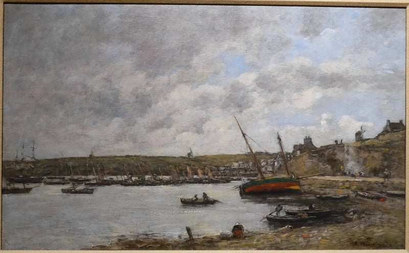 Camaret Havn - Eugène Boudin