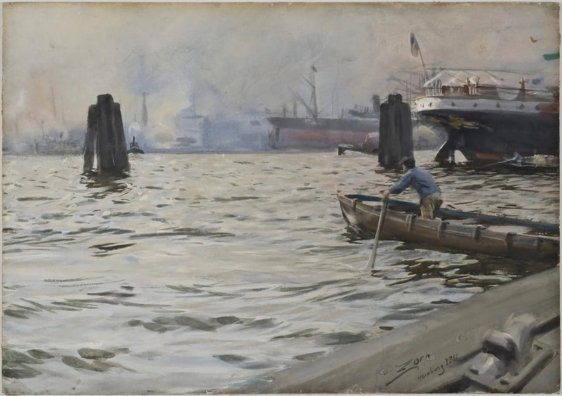 Hamburg havn - Anders Zorn

Source:
Port de Hambourg - Anders Zorn