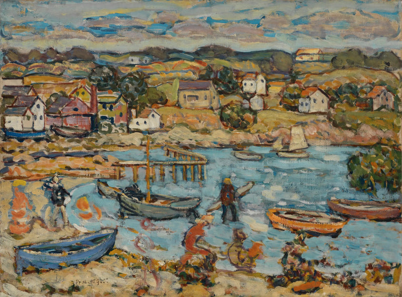 Port of Marblehead - Maurice Prendergast

Source:
Port de Marblehead - Maurice Prendergast