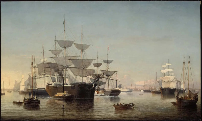 New York havn - Fitz Henry Lane

Source:
Port de New York - Fitz Henry Lane