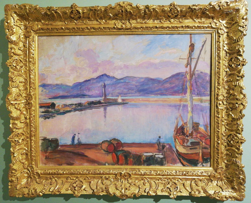 Port de Saint-Tropez - Henri Lebasque image 1 copie peinte à la main à l’huile