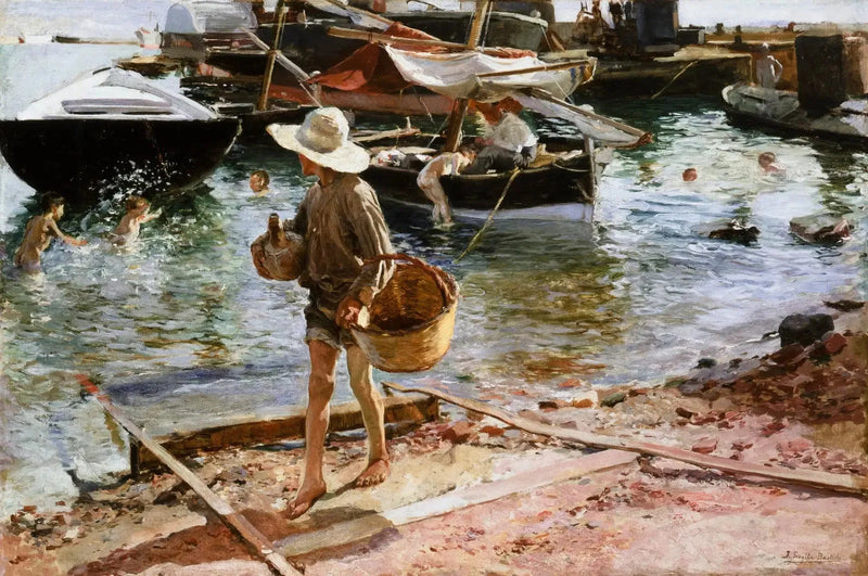 Valencias havn - Joaquín Sorolla