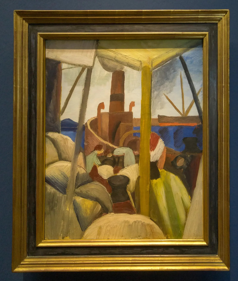 Tunisisk havn - August Macke