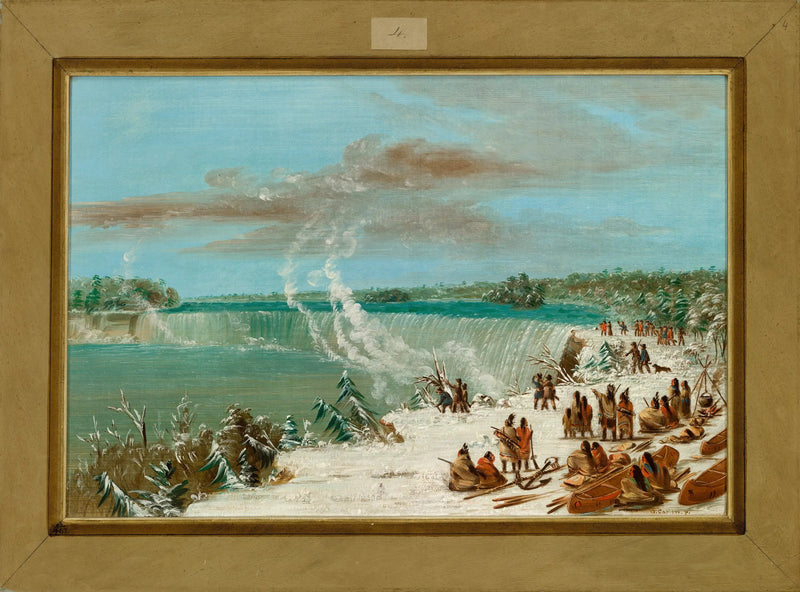 Portasje rundt Niagara-fallene ved Table Rock - George Catlin

Source:
Portage autour des chutes du Niagara à Table Rock - George Catlin