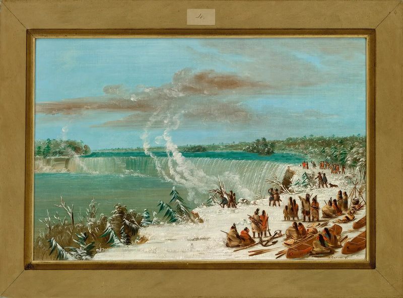 Portasje rundt Niagara-fallene ved Table Rock - George Catlin

Source:
Portage autour des chutes du Niagara à Table Rock - George Catlin