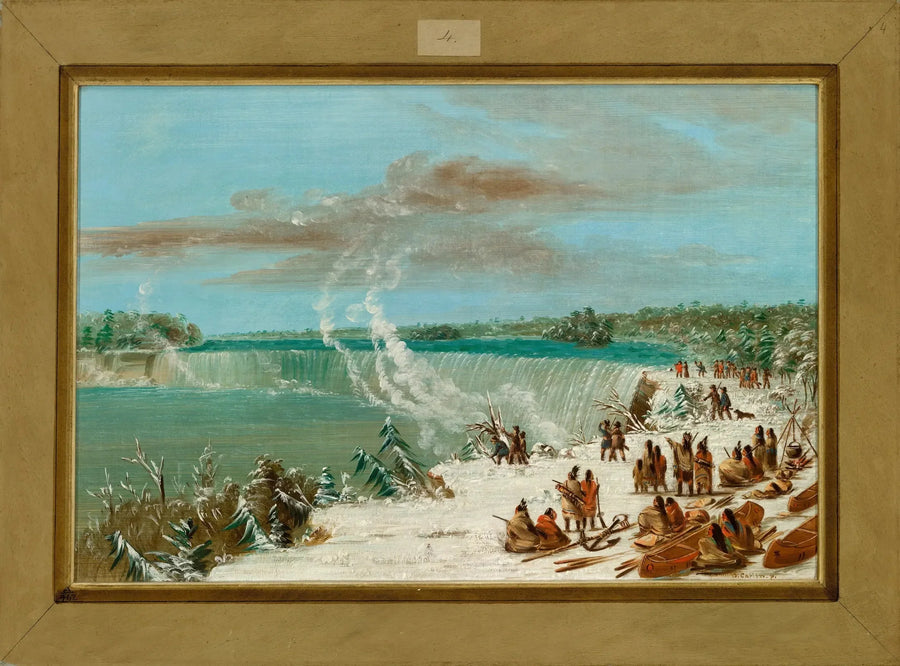 Portasje rundt Niagara-fallene ved Table Rock - George Catlin

Source:
Portage autour des chutes du Niagara à Table Rock - George Catlin