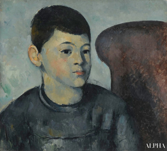 Portait du fils de l'artiste - Paul Cézanne - Reproductions de tableaux et peintures haut de gamme