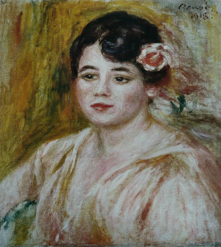 Portrett av Adèle Besson - Pierre-Auguste Renoir