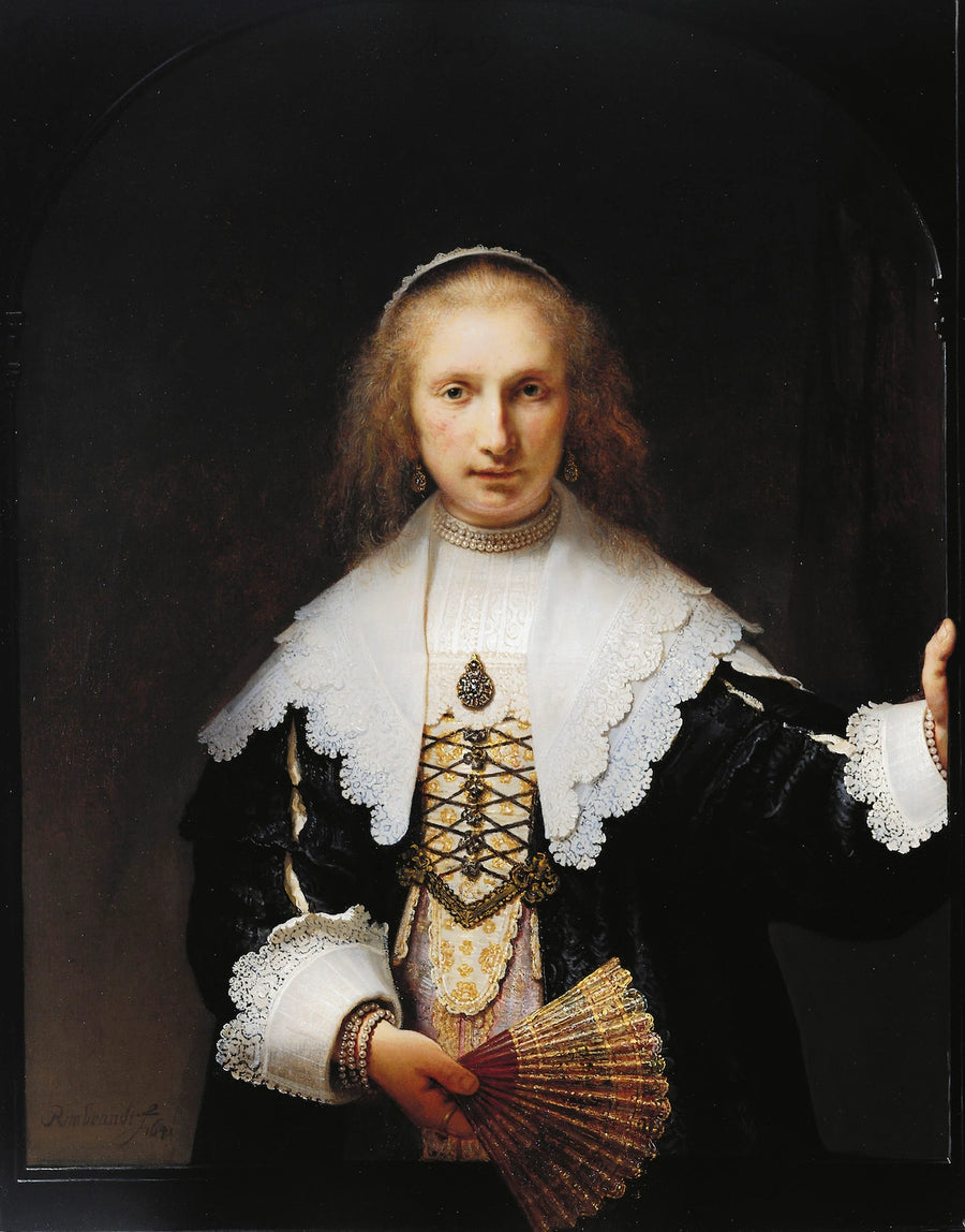 Portrett av Agatha Bas - Rembrandt