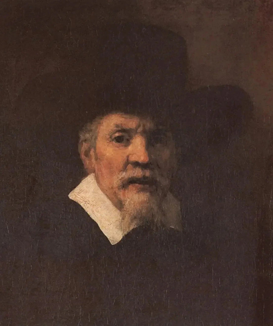 Portrett av en mann, kanskje Arnout Tholincx - Rembrandt
