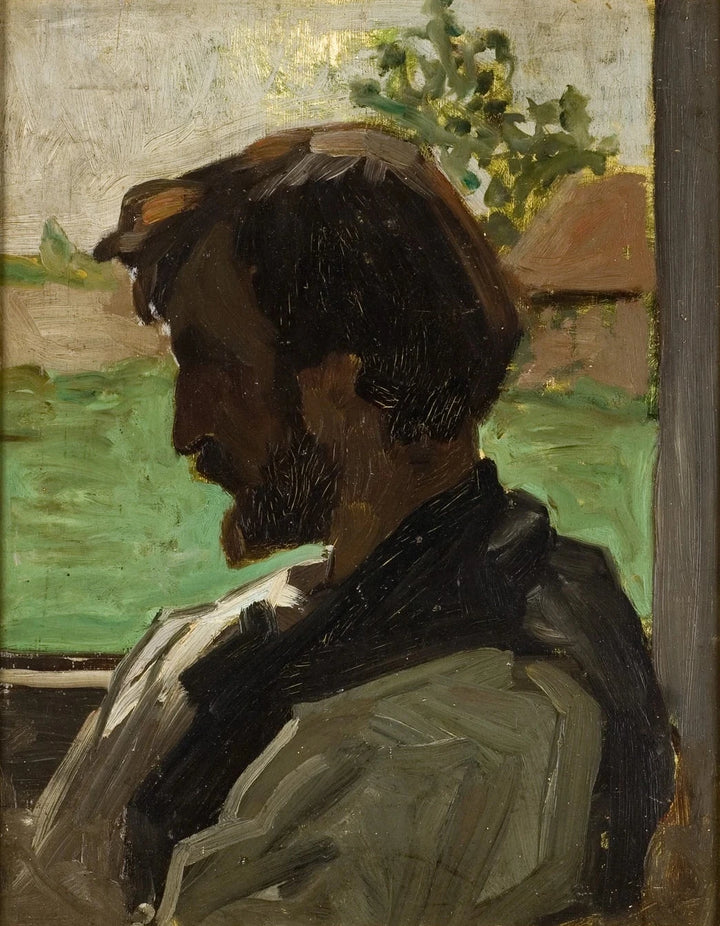Portrett av Frédéric Bazille - Claude Monet