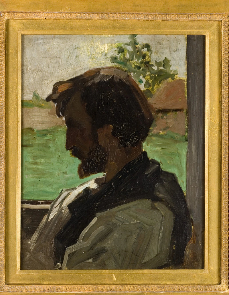 Portrett av Frédéric Bazille - Claude Monet