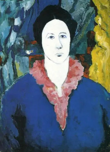 Blå portrett - Kazimir Malevich