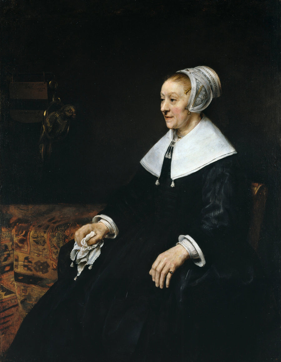 portrett av Catrina Hoogsaet - Rembrandt