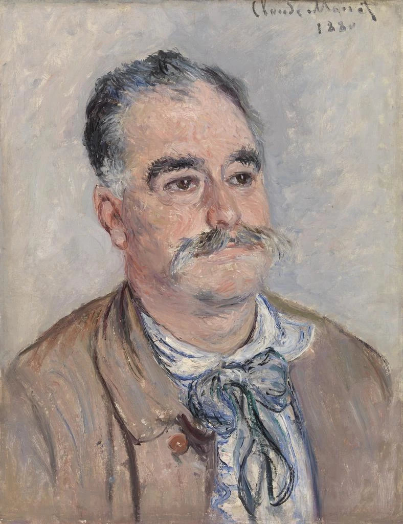 Portrett av Monsieur Coqueret (far) W618 - Claude Monet