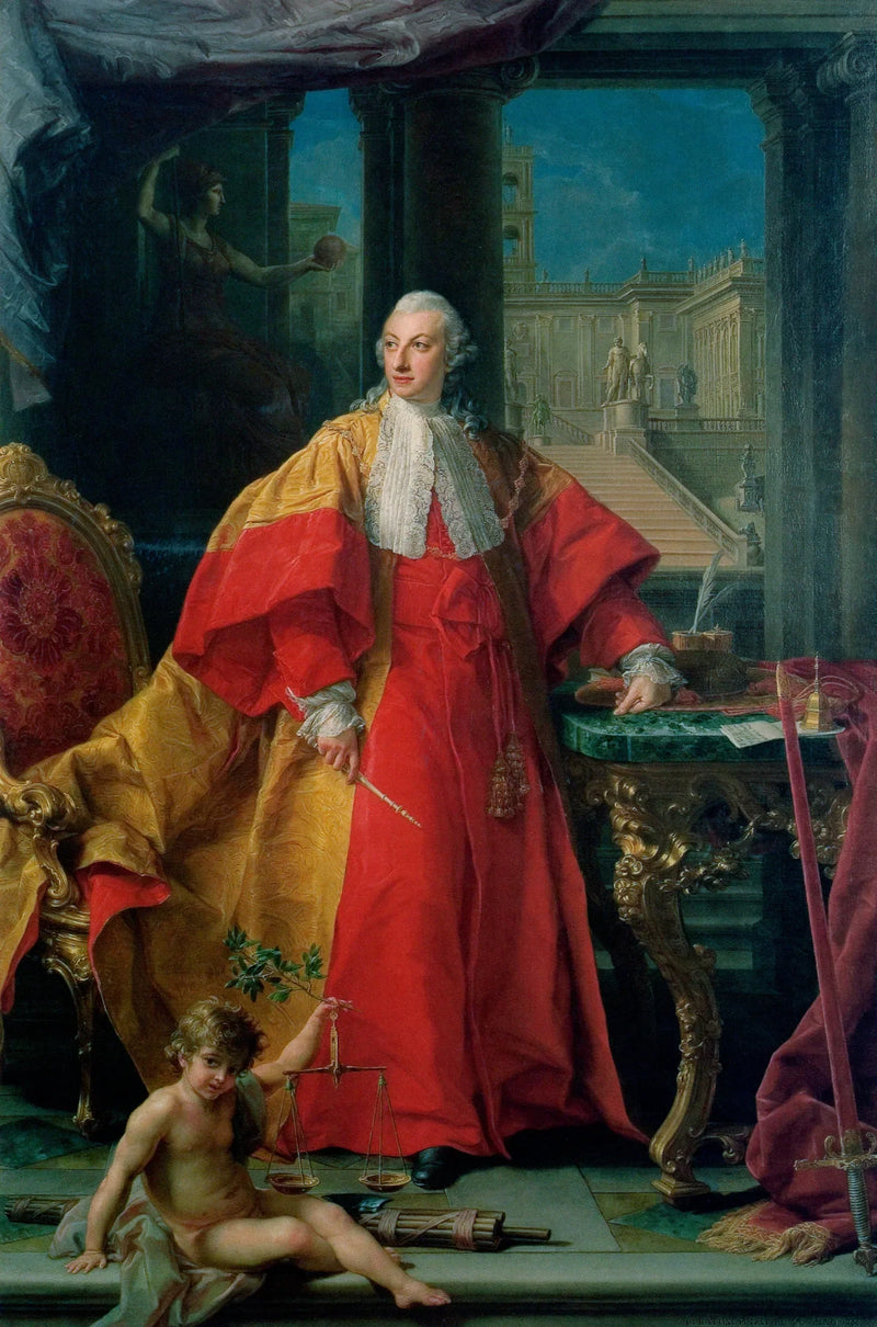 Portrett av Abbondio Rezzonico - Pompeo Batoni