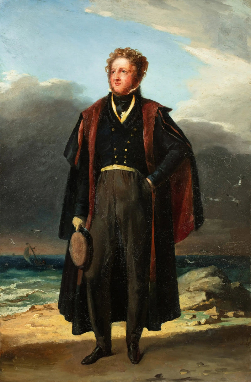 Portrett av Adam Elmore - Théodore Géricault