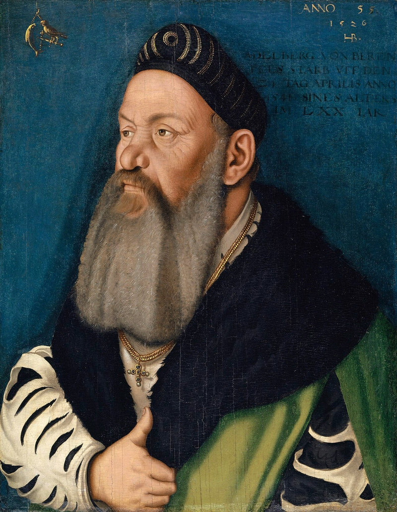 Portrett av Adelberg III. de Bärenfels - Hans Baldung Grien