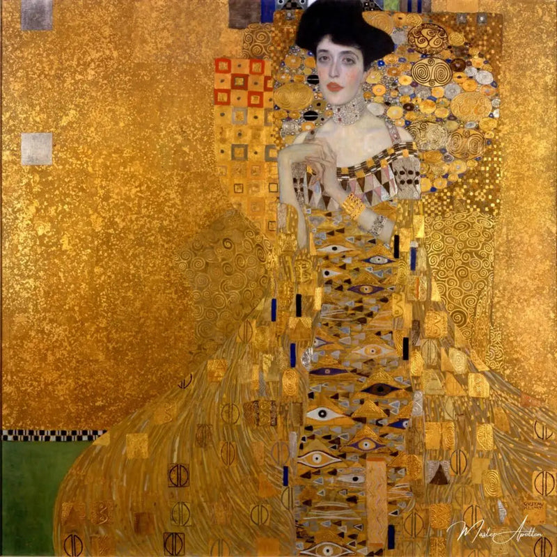 Portrett av Adèle Bloch-Bauer I - Gustav Klimt
