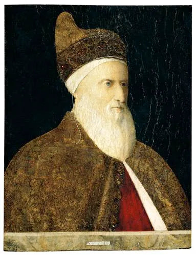 Portrett av Agostino Barbarigo (ca. 1420-1501) - Gentile Bellini