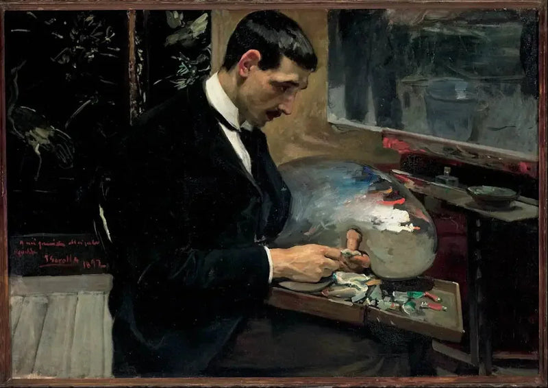 Portrett av Agustín Otermín - Joaquín Sorolla