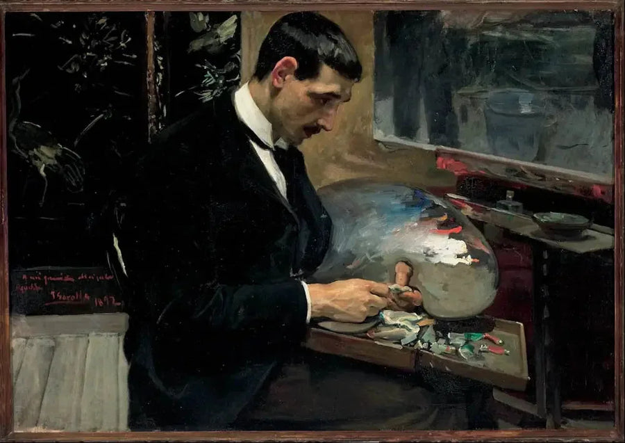 Portrett av Agustín Otermín - Joaquín Sorolla