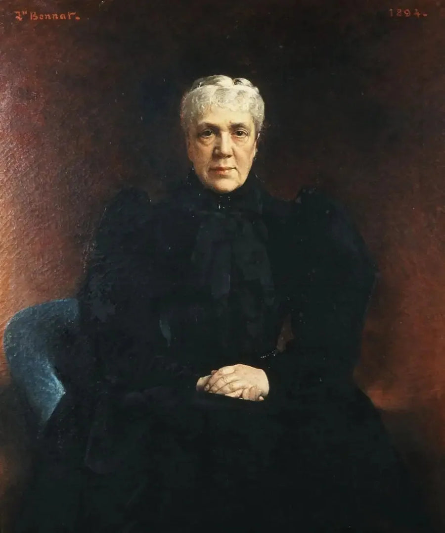 Portrett av Aimilia Salvagou - Léon Bonnat