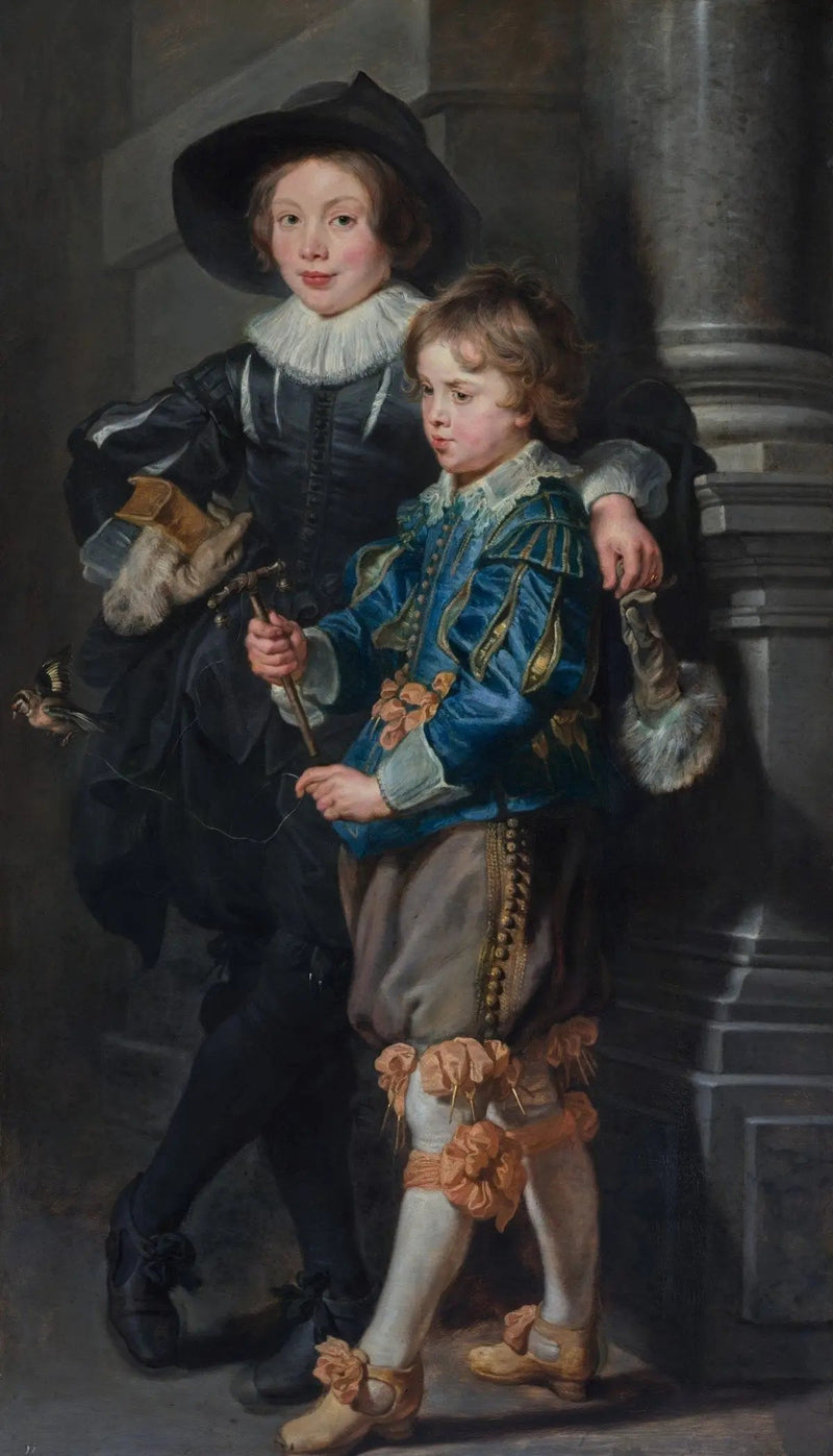Portrett av Albert (1614-1657) og Nicolas Rubens (1618-1673) - Peter Paul Rubens
