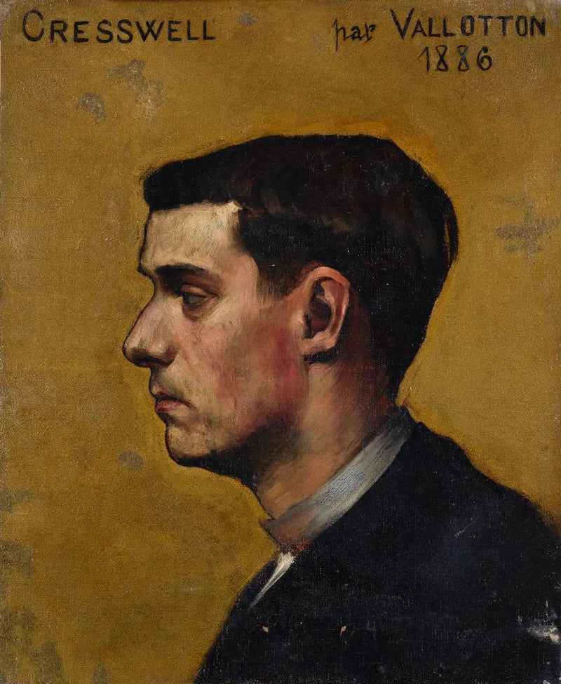 Portrett av Albert Cresswell - Félix Vallotton

Source:
Portrait d'Albert Cresswell - Félix Vallotton