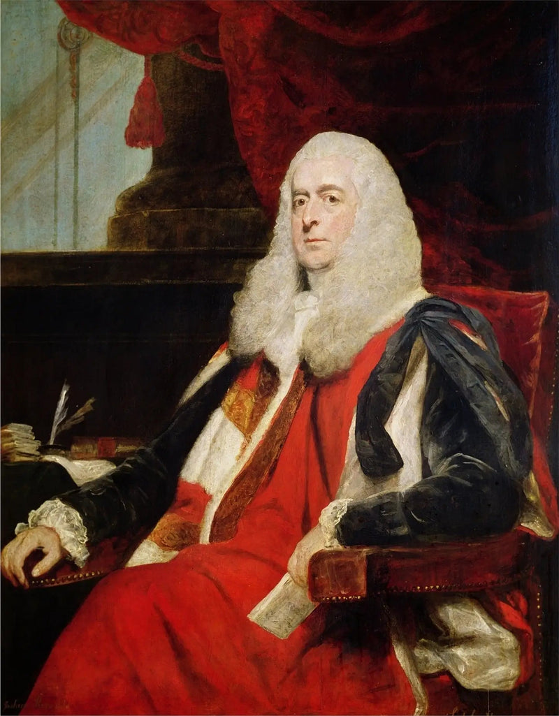 Portrett av Alexander Wedderburn, første greve av Rosslyn (1733-1805) - Joshua Reynolds