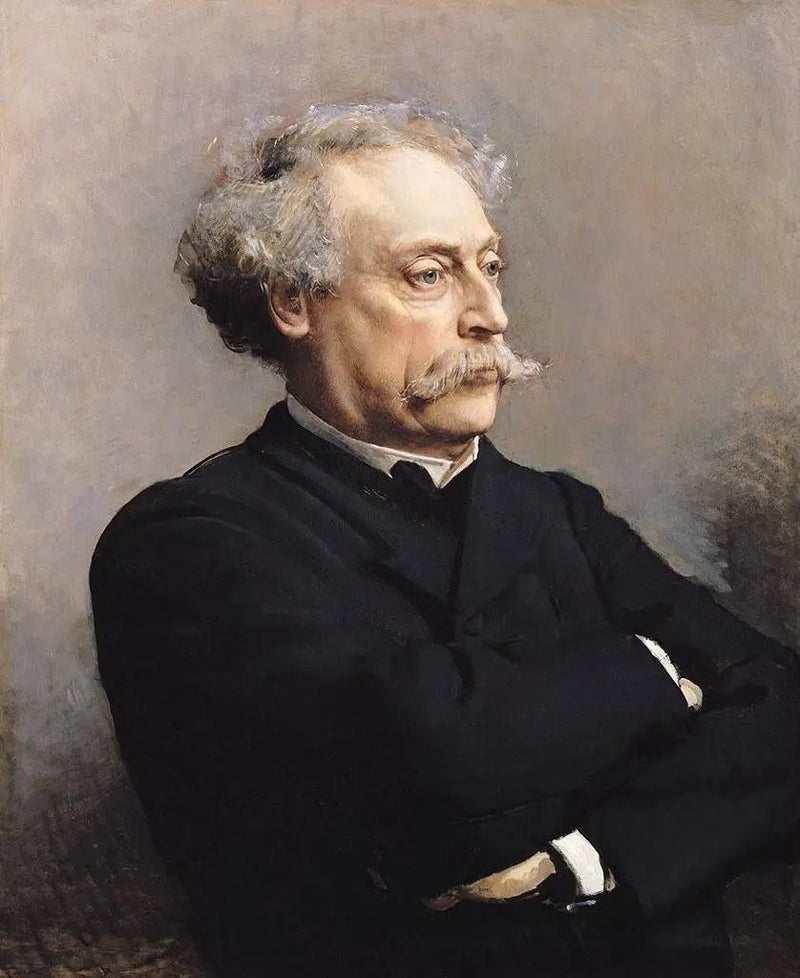 Portrett av Alexandre Dumas fils - Léon Bonnat