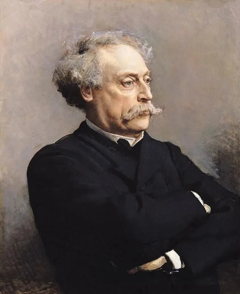 Portrett av Alexandre Dumas fils - Léon Bonnat